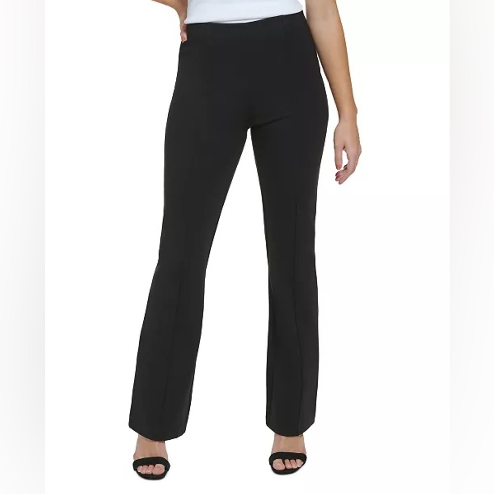 Calvin Klein Women's Ponte Flare Leg Pants